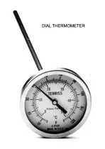 DIAL THERMOMETER DUAL SCALE